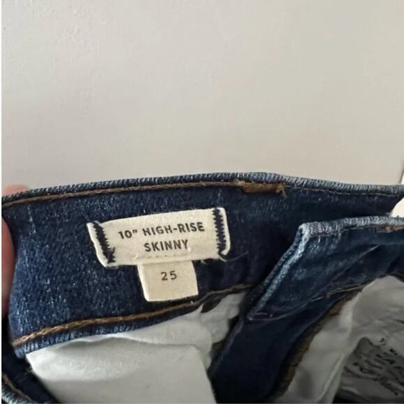 Madewell 10" High-Rise Skinny Jeans: Cutout Tulip Hem Edition - Picture 8 of 8